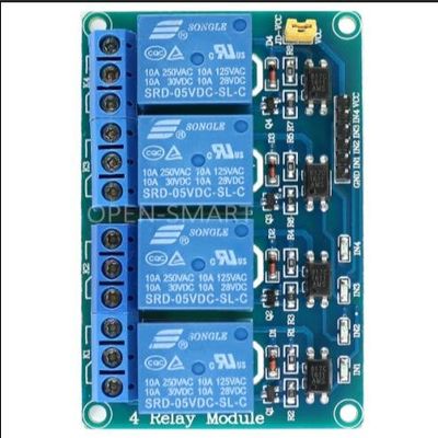 5pcs lot 4-Way Relay Expansion Board 4-Channel Relay Module 5V Relay