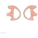 Right and Left Small Flesh Flexible SEMI Custom Ear Mold Insert Rubber Gel EARPIECE Police Patrol Duty Gear 2