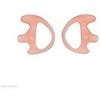 Right and Left Small Flesh Flexible SEMI Custom Ear Mold Insert Rubber Gel EARPIECE Police Patrol Duty Gear 2 view 1