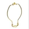 Aspen Creative 20006-1 Saddle, 10" Lamp Harp, Polished Brass view 1