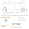 Lightkiwi Y2657 Lilium 12 Inch Warm White Modular LED Under Cabinet Lighting - Standard Kit (4 Panel) view 3