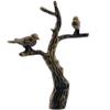Bird on a Branch AB Lamp Shade Finial view 1