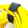 AIRNIX 4pc 18" x 1.5" (13 useable) Nylon Webbing Hook and Loop Cinch Straps with Metal Buckle, Reusable Fastening, Securing, Cable Straps view 4