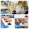 AboveTEK Retail Kiosk iPad Stand, 360 Rotating Commercial POS Tablet Stand, Fits 6"-13" (Screens) iPad mini Pro-Business Swivel Tablet Holder, for Store Office Reception Kitchen Desktop (Black) view 2