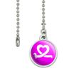 GRAPHICS & MORE Dachshund Wiener Dog Love Heart Ceiling Fan and Light Pull Chain view 2