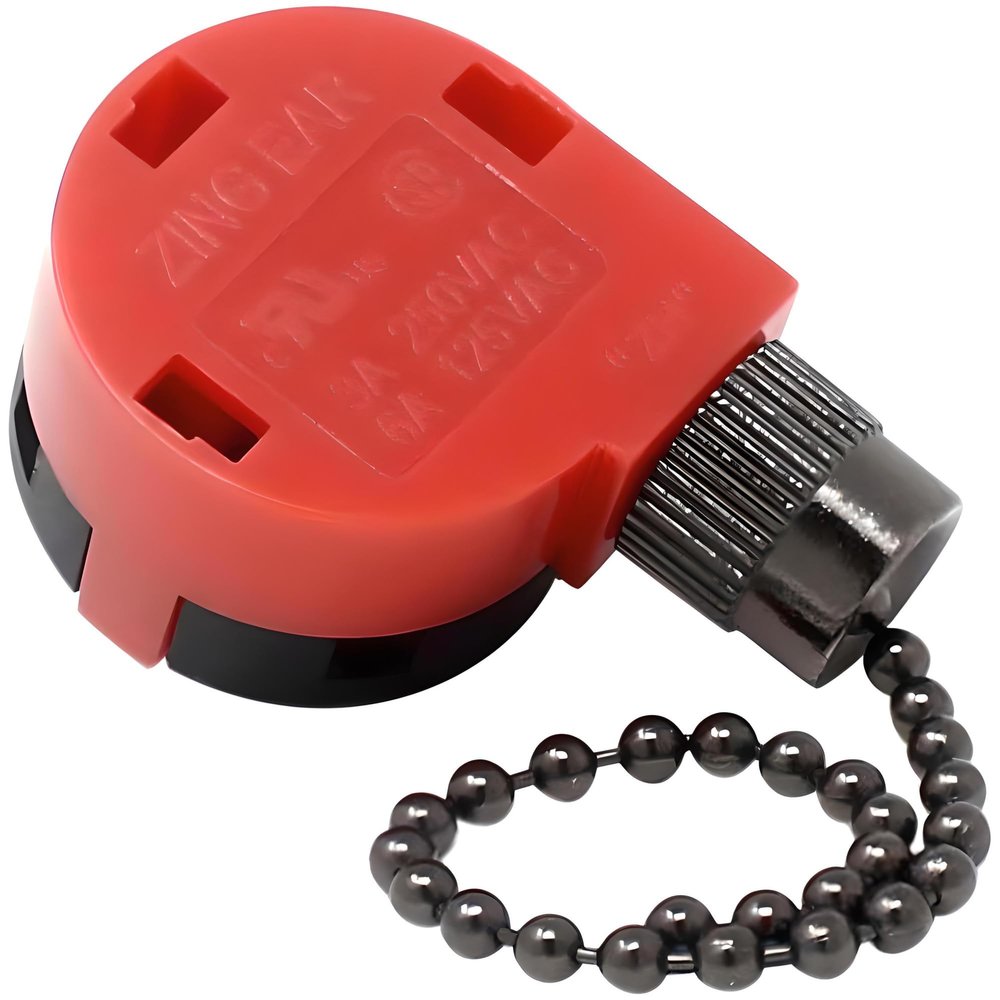 ZE-268S1 ZH 3 Speed 4 Wire Pull Chain Ceiling Fan Replacement Switch Repair Kit 3 Way 4 Position Rotary Motor Controller 3A 250VAC 6A 125VAC for Ceiling Fans, Floor Fans, Appliances - Black Nickel