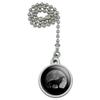 GRAPHICS & MORE Wolf Howling Moon Silhouette Ceiling Fan and Light Pull Chain view 1