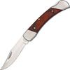 SZCO 5" Big Lockback Folding Pocket Knife for Men with Sheath  Rite Edge Pocket Knife with Stainless Steel Blade, Wood Handle & Steel Bolsters  EDC Knife for Hunting & Camping view 1