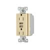 Eaton TR7755V-BOX 15 Amp 125V Combination USB 3.1A Charger with Duplex Receptacle, Ivory view 4