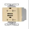 Eaton TR7756V 20 Amp 125V Combination USB 3.1A Charger with Duplex Receptacle, Ivory view 2