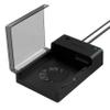 SABRENT USB 3.0 to SATA External Hard Drive Lay Flat Docking Station with Built in Cooling Fan for 2.5 or 3.5in HDD, SSD [Support UASP and 22TB] (EC-DFFN) view 1
