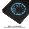 SABRENT USB 3.0 to SATA External Hard Drive Lay Flat Docking Station with Built in Cooling Fan for 2.5 or 3.5in HDD, SSD [Support UASP and 22TB] (EC-DFFN) view 3