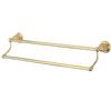 Kingston Brass BA1753PB Heritage 24-Inch Double -Towel Bar, Polished Brass view 1