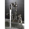 Kingston Brass KB1492AL Bar Faucet without Pop-Up Rod, 4-3/4", Polished Brass view 3