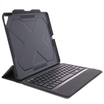 ZAGG Rugged Messenger for iPad Pro 10.5" & Pad Air 10.5" (Gen 3) - 7 Color Backlit Case and Bluetooth Keyboard - Black