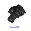 LUMINTURS 10W COB LED Ceiling Picture Spot Wall Project Focus Lamp Adjustable Fixture Light Black Finish Warm White view 3