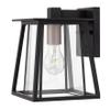 Hinkley Walker One Light Extra Small Outdoor Wall Mount, Black view 1