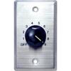 SPECO TECHNOLOGIES 50W 70/25V Mono Attenuator with Steel Wallplate WAT50 view 2