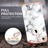 Imikoko iPhone 7/8/SE Hybrid Case, Marble Pattern, TPU & PC, Wireless Charging Compatible, For iPhone 7/8/SE (4.7 inch) view 4