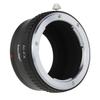 Haoge Lens Mount Adapter for Nikon Nikkor F Mount AI AI-S Lens to Fujifilm Fuji X FX mount Camera as X-A3 X-A5 X-A10 X-A20 X-E1 X-E2 X-E2s X-E3 X-H1 X-M1 X-Pro1 X-Pro2 X-T1 X-T2 X-T3 X-T10 X-T20 X-T30 view 2