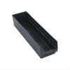 Quantum Storage QSB106 Hanging Plastic Shelf Bin Storage Containers - 23-5/8" x 6-5/8" x 4" - 8 Pack view 1