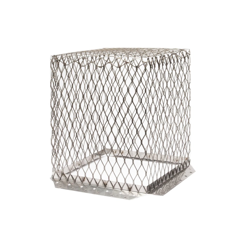 HY-C RVG1111 Stainless Steel Roof VentGuard with Wildlife Exclusion Screen, 11" x 11" x 13"