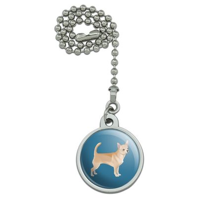 GRAPHICS & MORE Chihuahua Dog Pet Drawing Ceiling Fan and Light Pull Chain