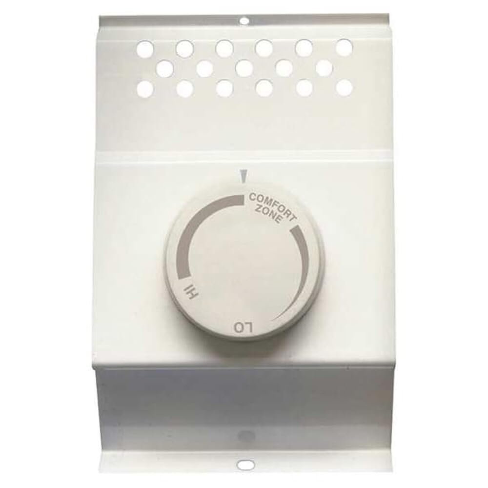 Cadet Single Pole Built-In Thermostat Kit for Electric Baseboard Heaters (Model: BTF1W), 22 Amp, White