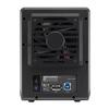 Mediasonic HFR2-SU3S2 PRORAID 4 Bay 3.5" SATA Hard Drive Enclosure - USB 3.0 & eSATA view 4