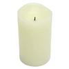 Everlasting Glow 3"x5" Glow Wick(TM) LED Candle Christmas 3.75InL x 3.75InW x 5.25InH White view 1