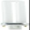 Ushio BC2411 3000066 - CF9S/827 - 9W - 2 Pin G23 Base - 2700K - CFL view 1