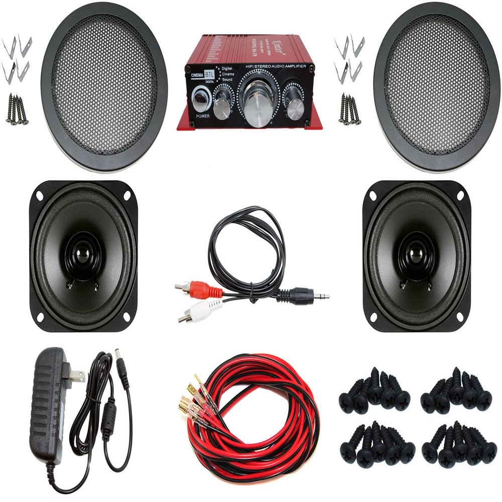 Audio Kit for Arcade Game, MAME Cabinet, or Virtual Pinball Machine