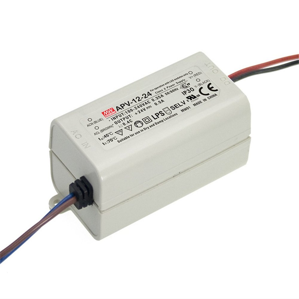 MW Mean Well APV-12-5 5V 2A 10W Single Output LED Switching Power Supply