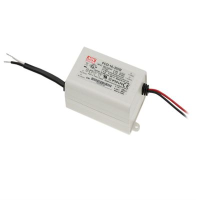 MW Mean Well PCD-16-350B 48V 350mA 16.8W Single Output LED Power Supply with PFC