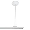 Nora Track Light NT-305W - White - 18 in. Pendant Assembly Kit - Single or Dual Circuit - Compatible with Halo Track view 1