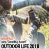Maven C1 10X42 mm ED Binocular Gray/Orange view 4