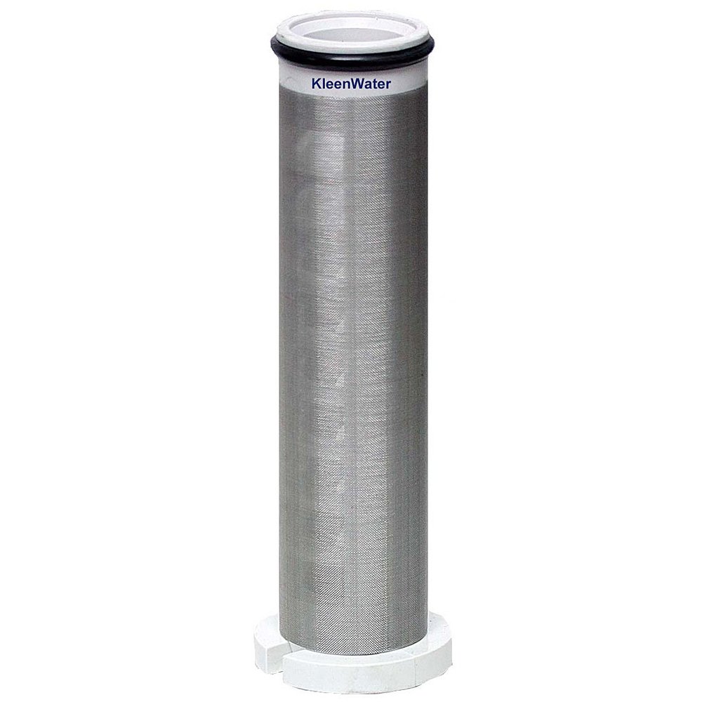 1 1/8" (W) x 5 1/8" (L) KleenWater 60 Mesh Stainless Steel Sediment Stopper Spin-Down Sand Separator Replacement Filter Screen