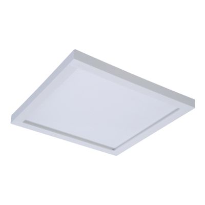 HALO SMD 5 in. and 6 in. 4000K Cool White Integrated LED Recessed Square Surface Mount Ceiling Light Trim at 90 CRI