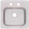 FRANKE Kindred FBS602NB Single Bowl Stainless Steel 15x15in. Topmount Sink view 1