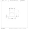 Westbrass D201-1-62 1-5/8" cap diameter 2-1/4 cap height Solid Brass Air Gap Cap Only, Skirted, 1-Pack, Matte Black view 2