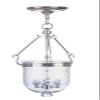Livex Lighting 5073-35 Jefferson 3-Light Hanging Lantern, Polished Nickel view 1