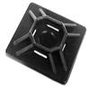 10 4-Way Cable Tie Mounts with Adhesive Back view 1