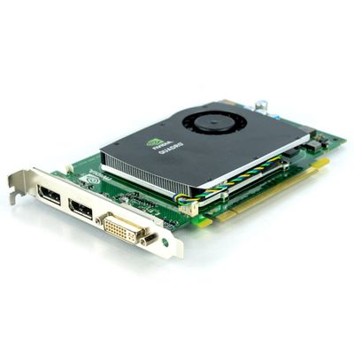 nVidia Quadro FX580 512MB PCI-E 2-Ports DVI video graphics card HP 519295-001