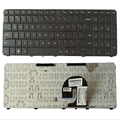 Replacement Keyboard For HP Pavilion DV7-4000 DV7-4100 DV7T-4182 DV7-4183 DV7T-4190 DV7T-4087 DV7-4174CA DV7-4177CA DV7-4177NR DV7-4278NR DV7-4278 LF638UA DV7-5001XX DV7-4071NR, US Layout Black Color