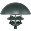 RAB Lighting LLD3VG/FS13 120V 10" 3Tier Self Ballasted Dome Top Path Light, 13W Verde Green view 1