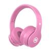 Mokata Headphones Kids Bluetooth 5.4 Wireless Play Time 68H Safe Volume Limit 85/94dB Over-Ear Foldable Headset,Fast Charging,with Aux Cord Built-in Mic for Toddler Child Pad Study Tablet Pink view 1