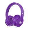 Mokata Headphones Kids Bluetooth 5.4 Wireless Play Time 68H Safe Volume Limit 85/94dB Over-Ear Foldable Headset,Fast Charging,with Aux Cord Built-in Mic for Toddler Child Pad Study Tablet Purple view 1