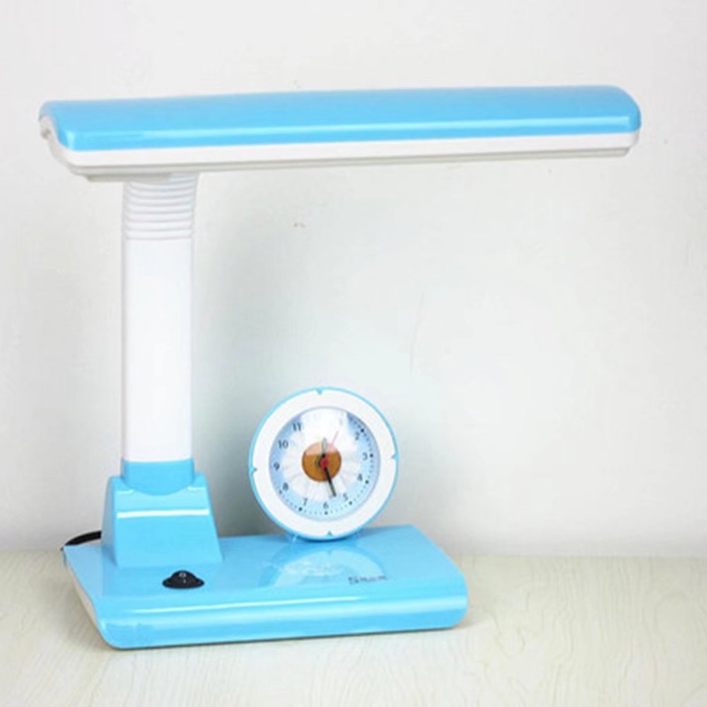 LIN XIAO HAO mayu LED Eye Protection Lamp Children Learn to Read The Desk Lamp Bedside Lamp with Alarm Clockc