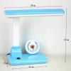 LIN XIAO HAO mayu LED Eye Protection Lamp Children Learn to Read The Desk Lamp Bedside Lamp with Alarm Clockc view 2