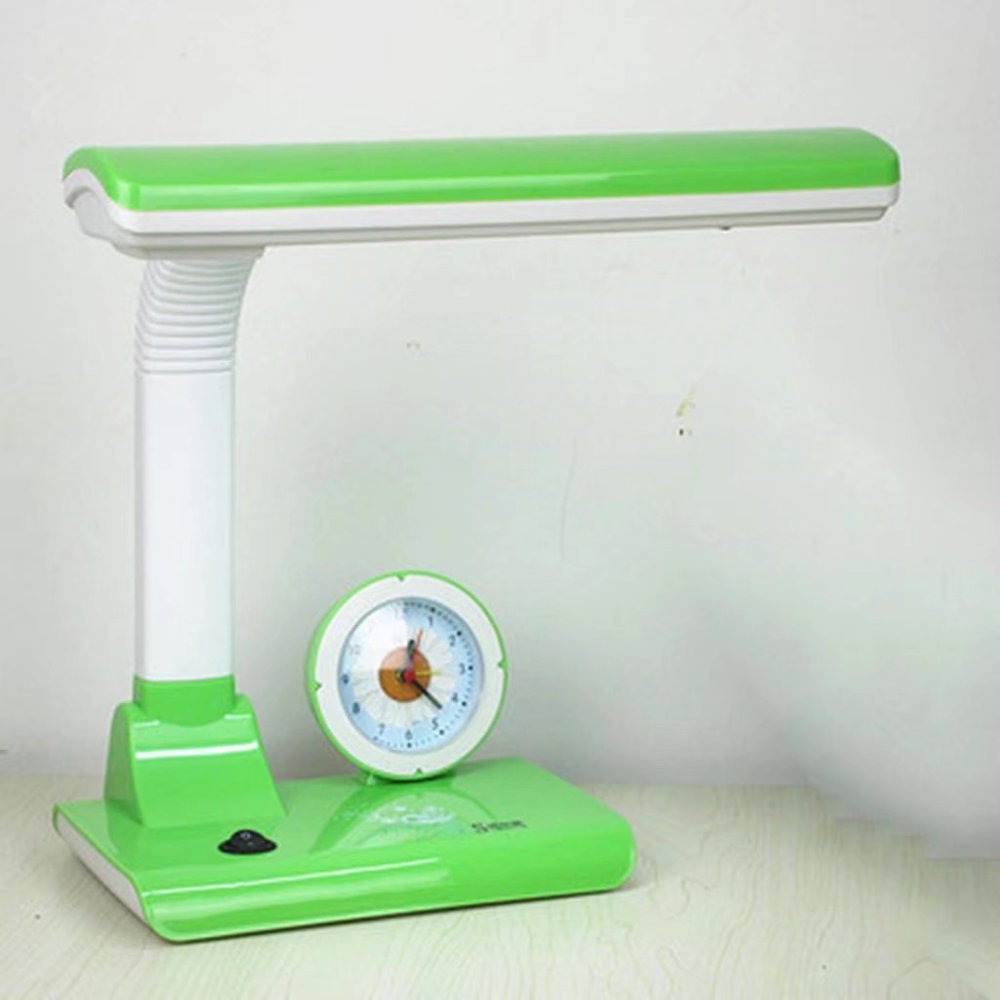 LIN XIAO HAO mayu LED Eye Protection Lamp Children Learn to Read The Desk Lamp Bedside Lamp with Alarm Clockc